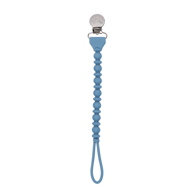 Sweetie pacifier clip - light blue