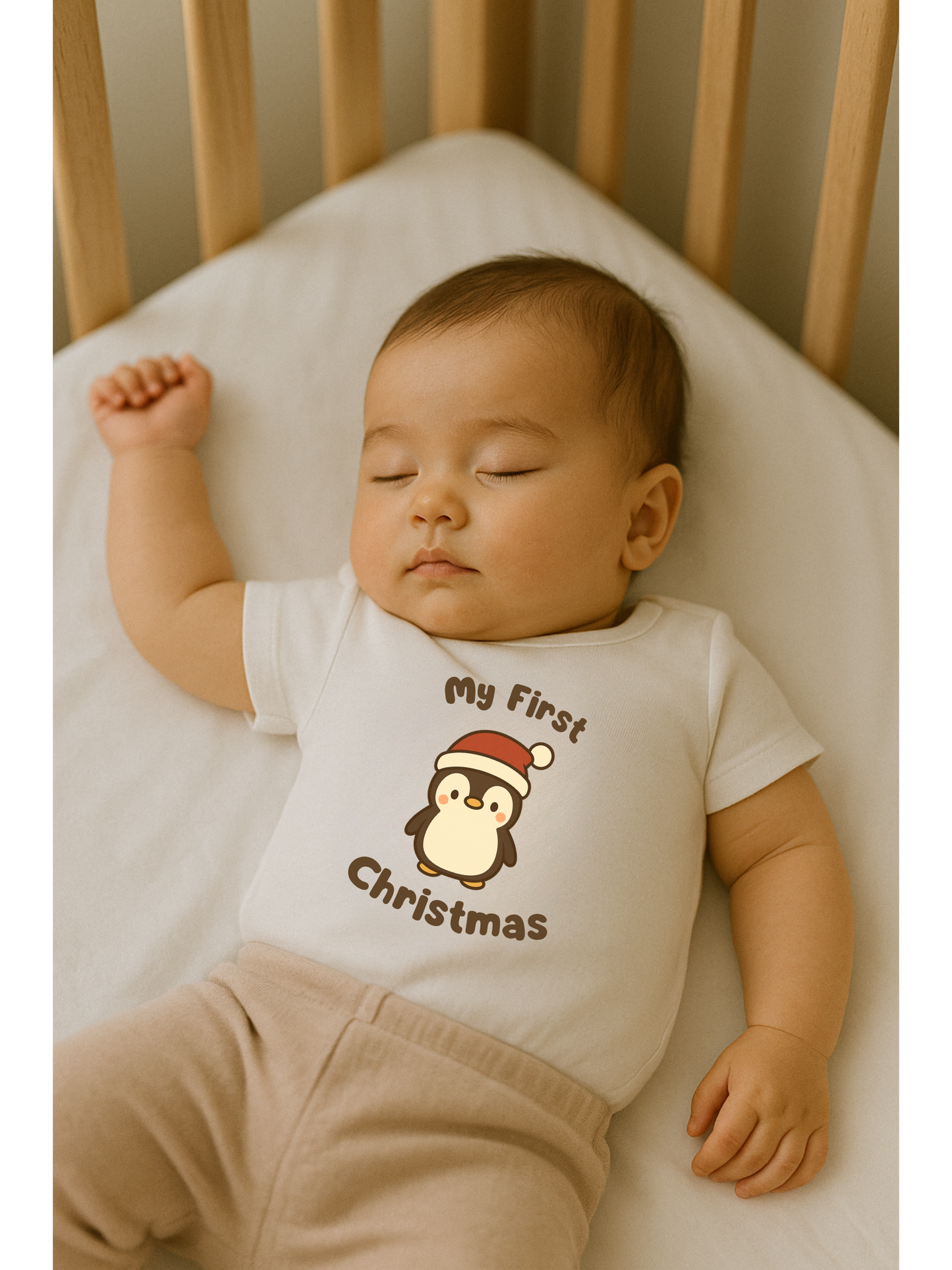Graphic Onesie - My First Christmas