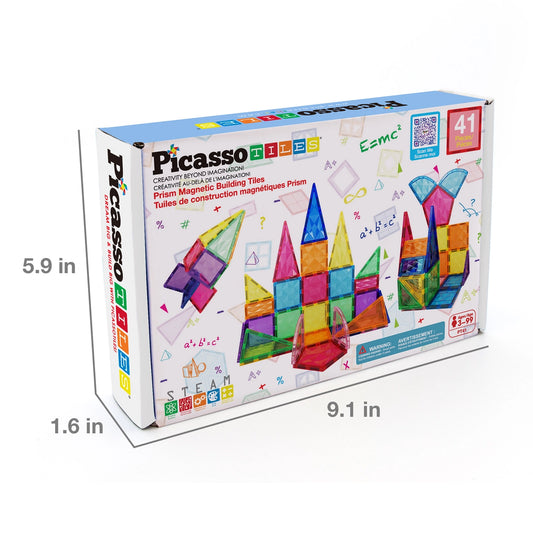 41pc Magnetic Tile Building Block