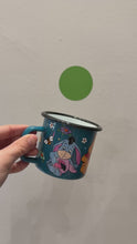 Load and play video in Gallery viewer, Enamel Cup - Green
