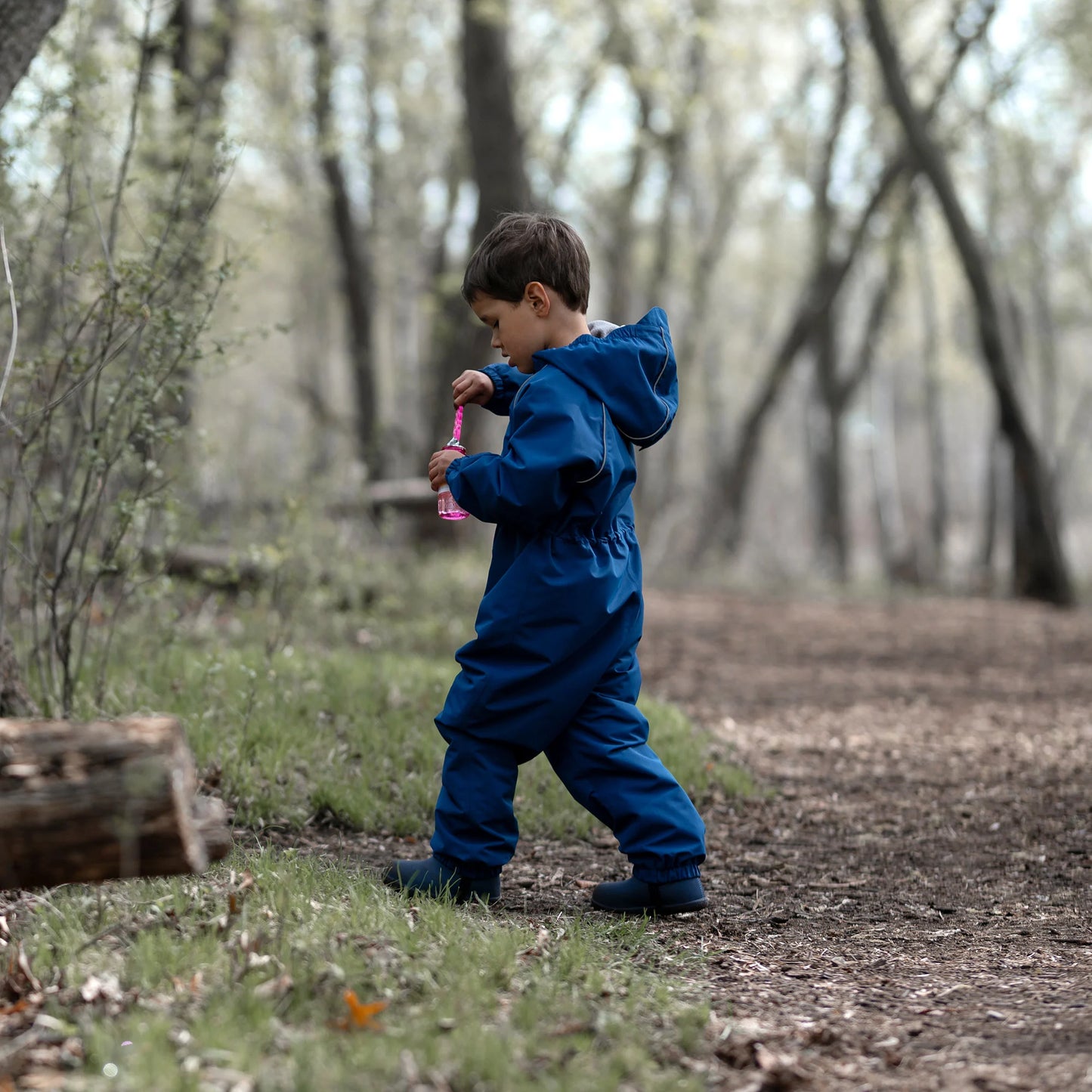 Kids Thin-Lined Rain Suits | Nebula Blue