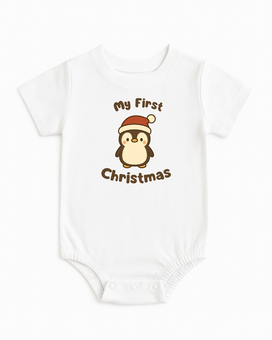 Graphic Onesie - My First Christmas
