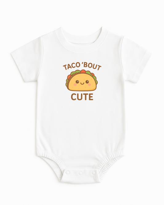 Graphic Onesie - Taco 'bout cute