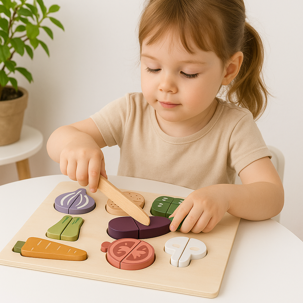 Wooden Flat Vegetable