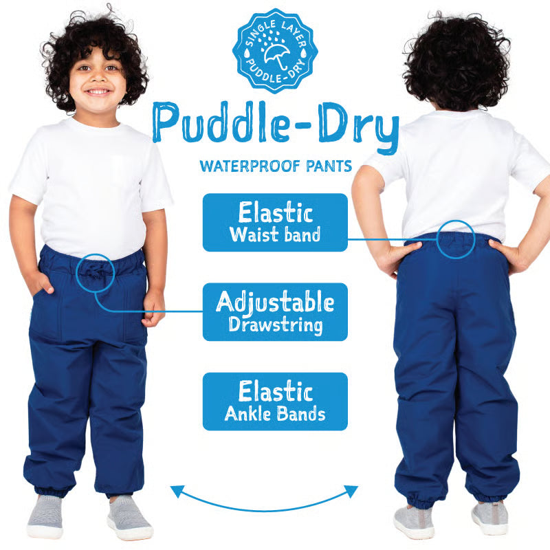 Yellow | Puddle-Dry Rain Pants (Single Layer)