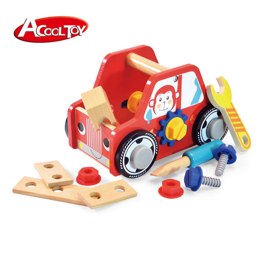 AC6636 - Wooden Tool Car