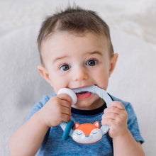 Load image into Gallery viewer, Ritzy Rattle™ Silicone Teether Rattles - Fox
