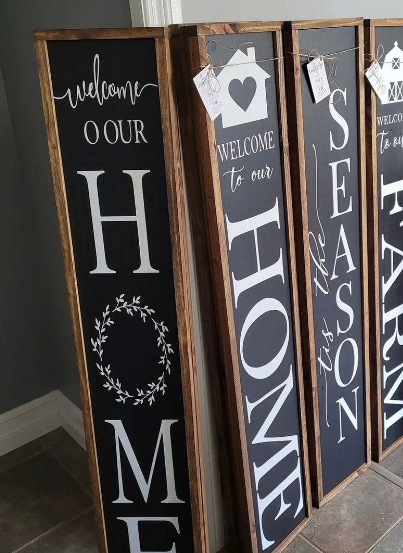 Country Rose Home Signs