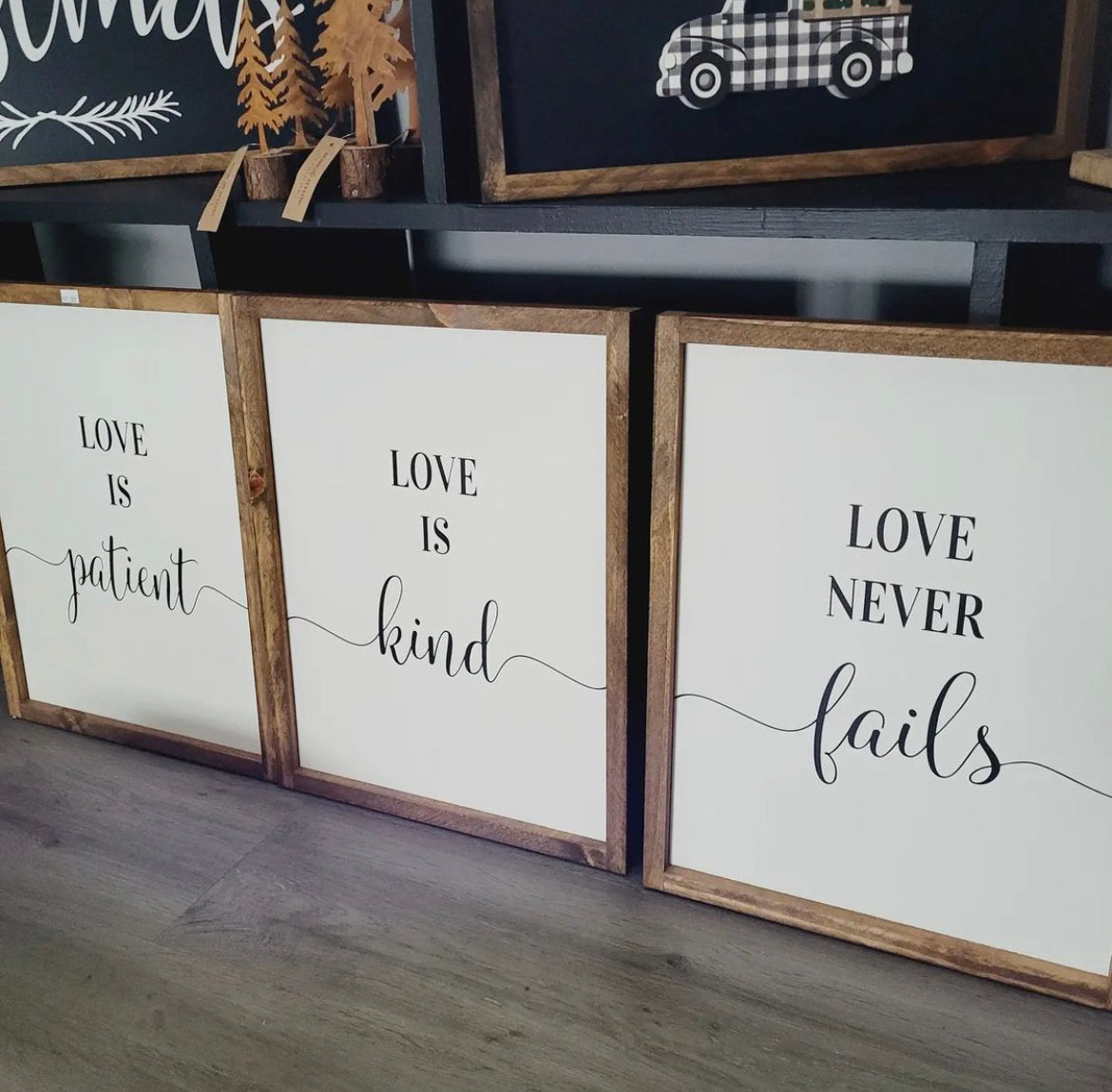 Country Rose Home Signs