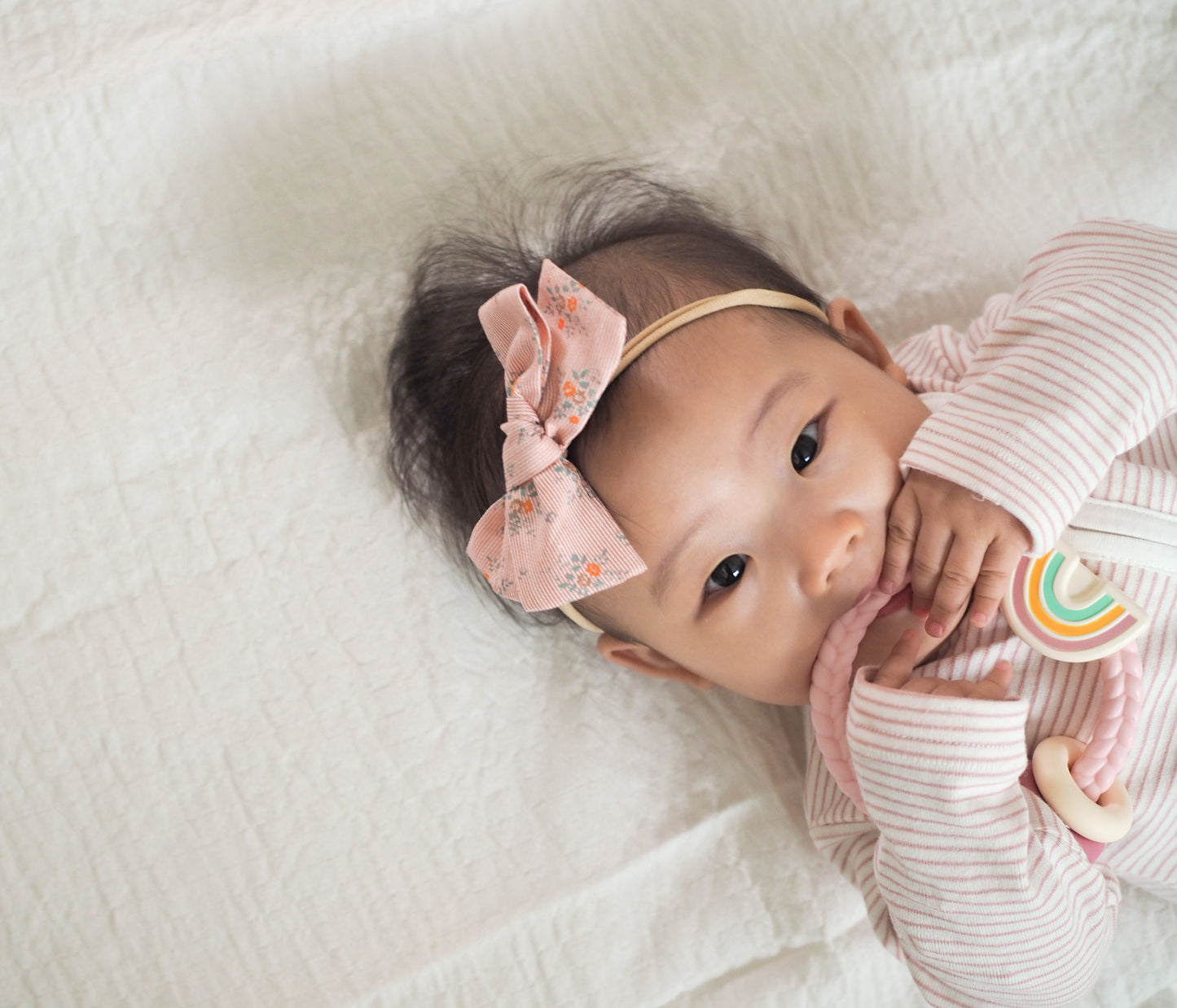 Baby Bows - Beige