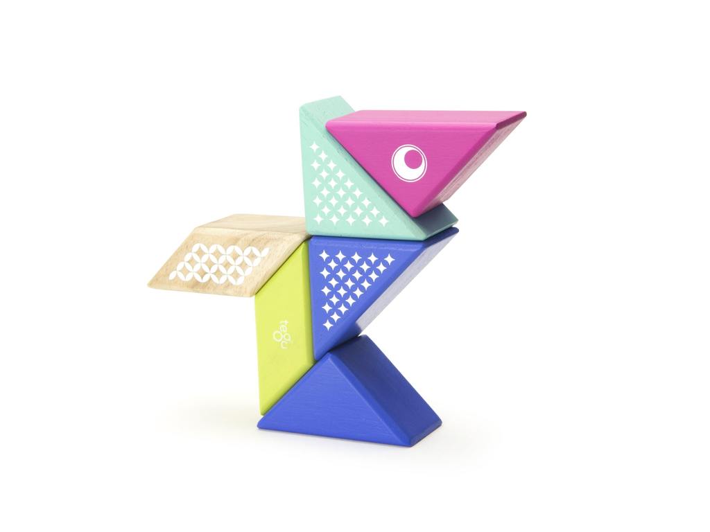 Travel Pals Hummingbird - Magnetic Wooden Block Set