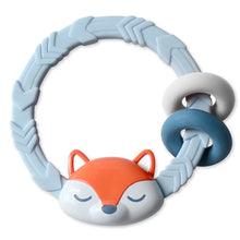 Load image into Gallery viewer, Ritzy Rattle™ Silicone Teether Rattles - Fox
