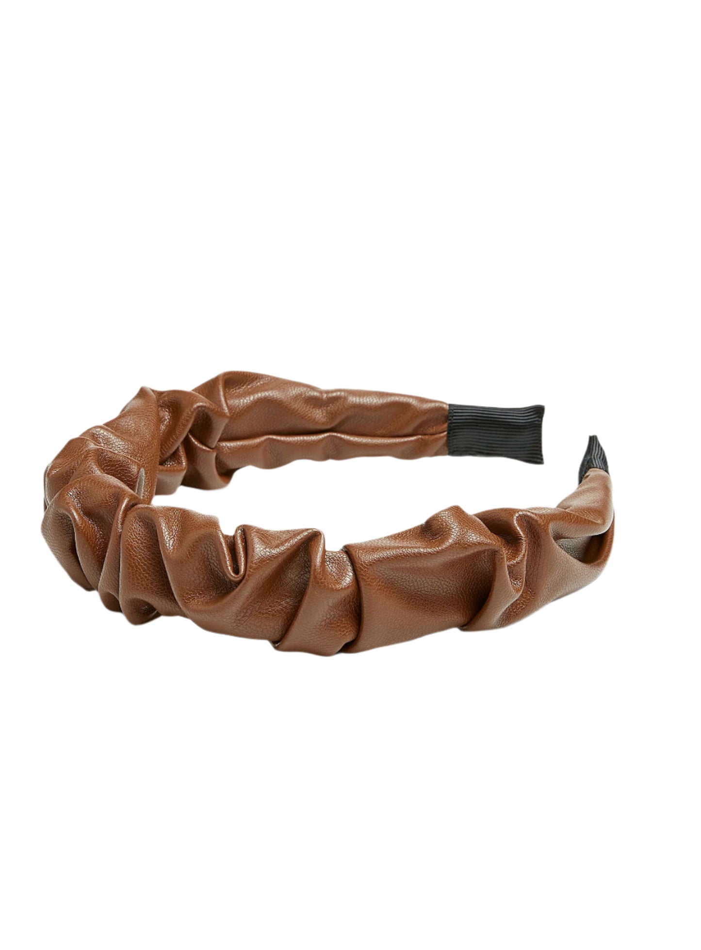 Vegan Leather Headbands - Chocolate