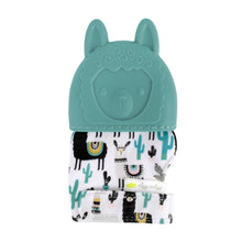 Load image into Gallery viewer, Silicone teething mitt - Llama
