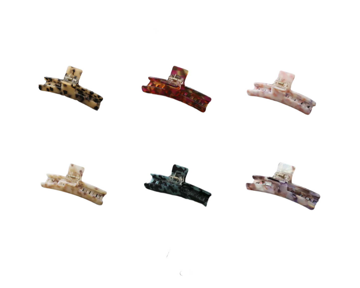 Plastic-free Long hair claw - 11cm