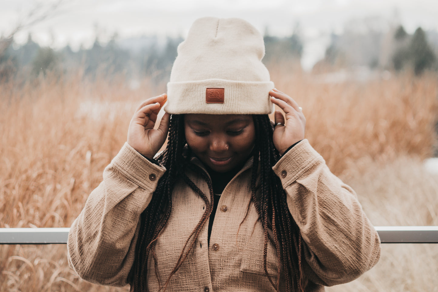 Patch Beanie -Vanilla