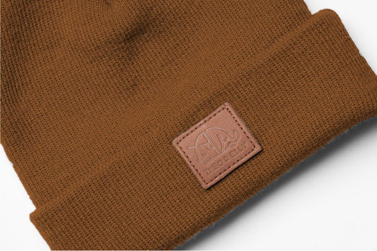 Patch Beanie - Caramel