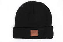 Load image into Gallery viewer, Patch Beanie - Black
