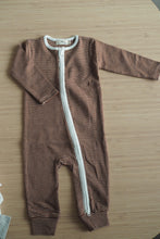 Load image into Gallery viewer, Striped Zip-Up - Brown
